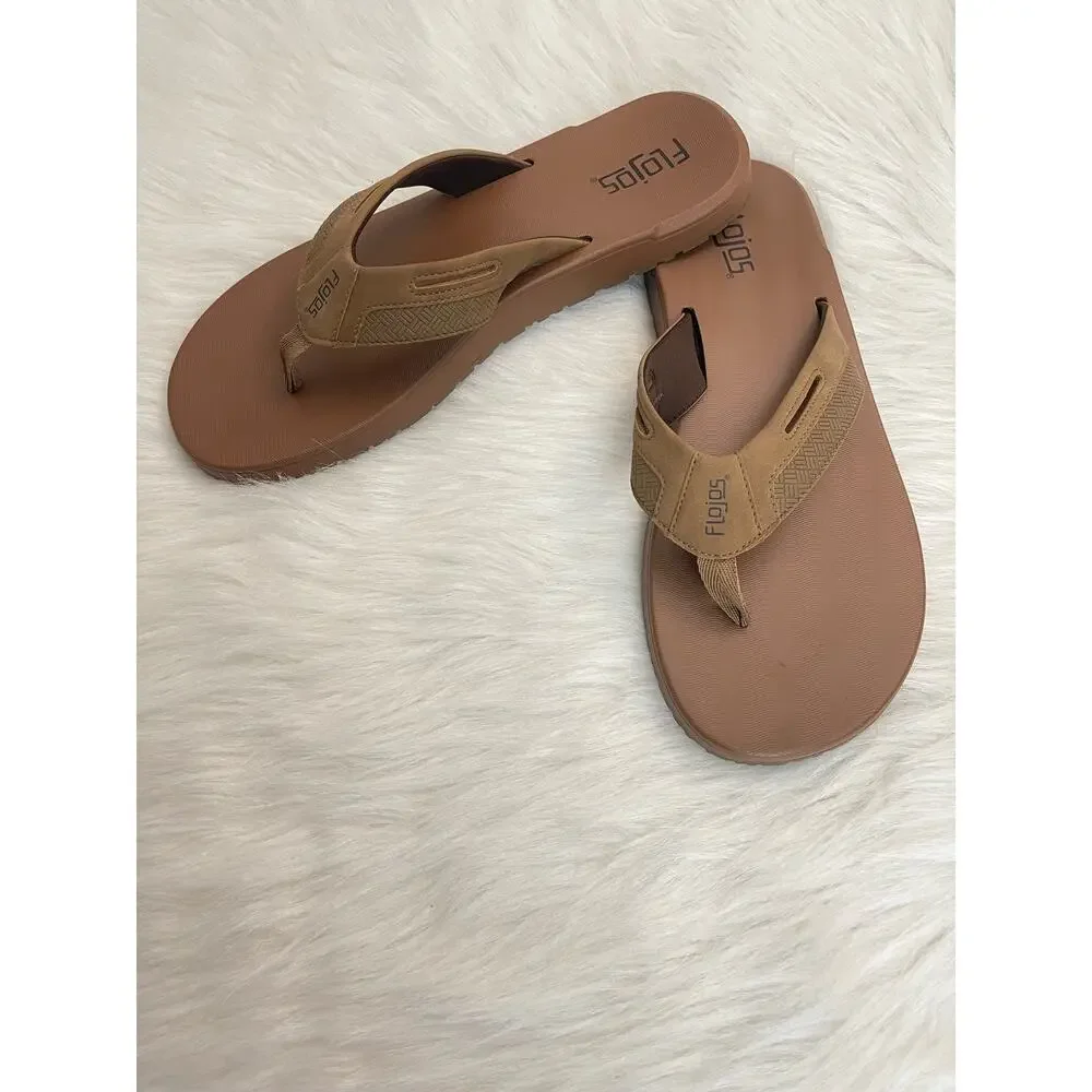 FLOJOS Sandals Men's Classic Slip-on Waterproof Flip-flops Everyday Size 13 - Picture 4 of 6